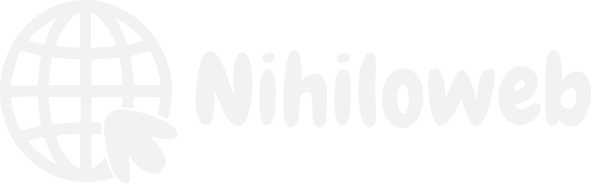 Logo Nihiloweb en blanc